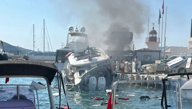 Bodrum'da Tekne Patlaması: Yaz Sezonunun İlk Şoku Yaşandı!