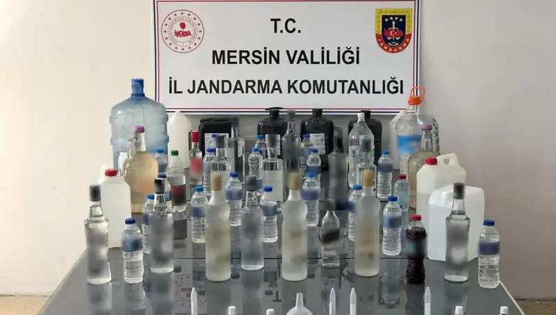 Sahte İçki Üreticilerine Şok Baskın: Yüzlerce Şişe Ele Geçirildi