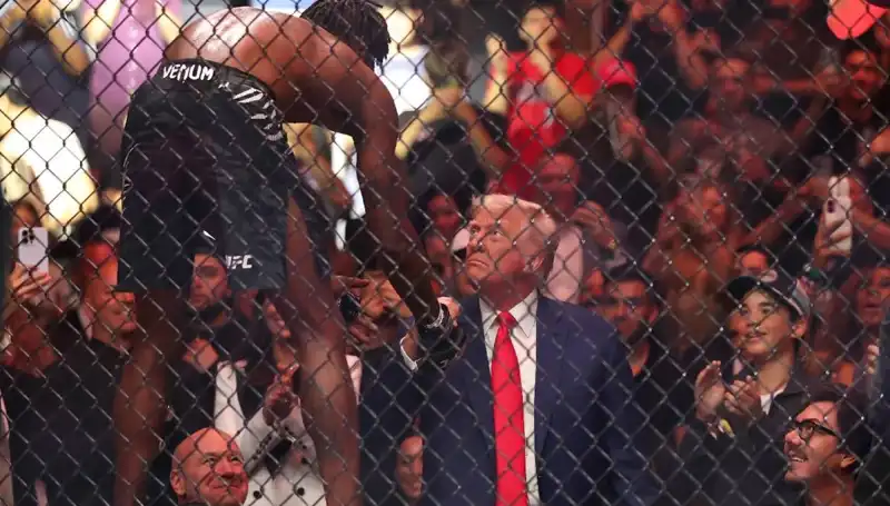 Trump, Beyaz Saray Bahçesi’nde Tarihi UFC Müsabakası Düzenleyecek