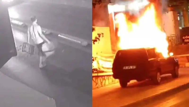 Boşanma Sürecindeki Kişiye Şok: Eşinin Aracını Yaktı!