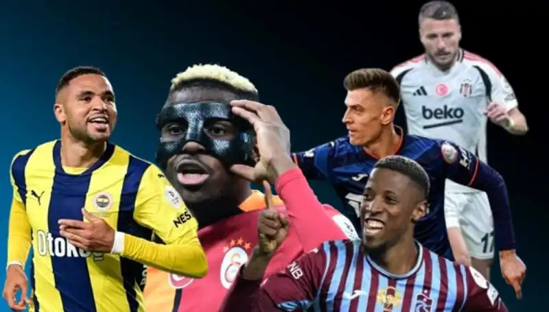 Süper Lig'de Gol Krallığı Savaşında Osimhen Fırtınası Devam Ediyor!