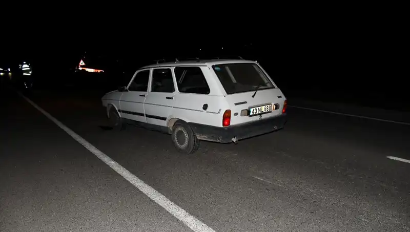 Kütahya’da Feci Kaza: Otomobil Yayayı Hayattan Kopardı