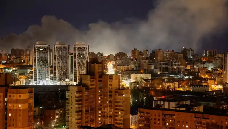 Ukrayna’nın Başkenti Kiev’e Rusya’dan Şok Saldırı: 3 Yaralı