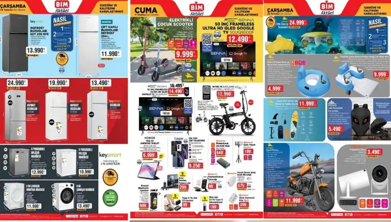 BİM’in 8-11 Temmuz Aktüel Kataloğu: Elektronik Ürünlerde Neler Var?