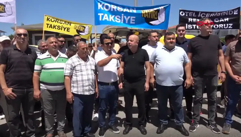 Belek'te Taksiciler Kontak Kapatınca Turizm Zirveye Çıktı