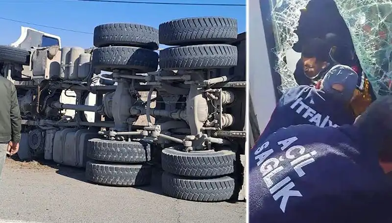 Virajı Alamayan Kamyonun Yan Yattığı Olayda Hisse Senedi Piyasaları Hızla Etkilendi