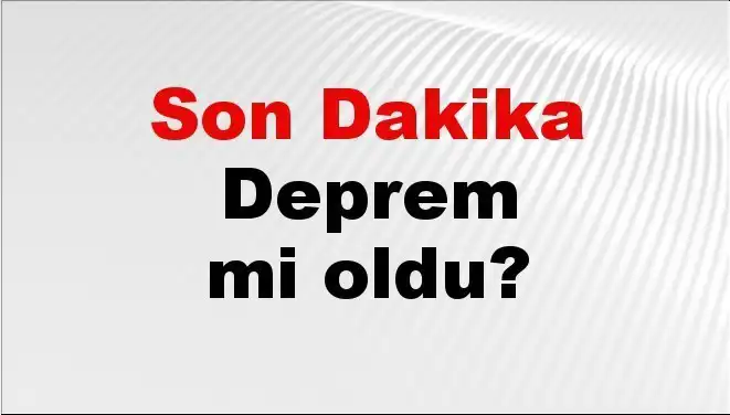 Muğla'da Son Dakika Deprem: Nerede ve Ne Kadar Şiddetliydi?
