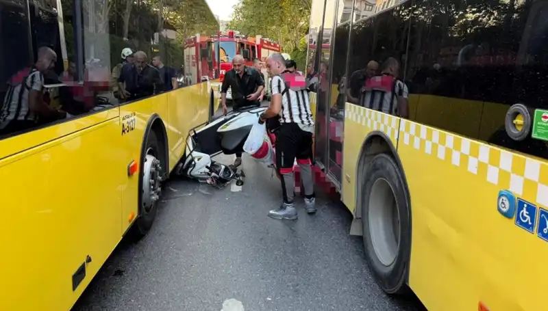 İETT Otobüsleri Arasındaki Motosiklet Kazası: Olayın Detayları ve Sonuçları