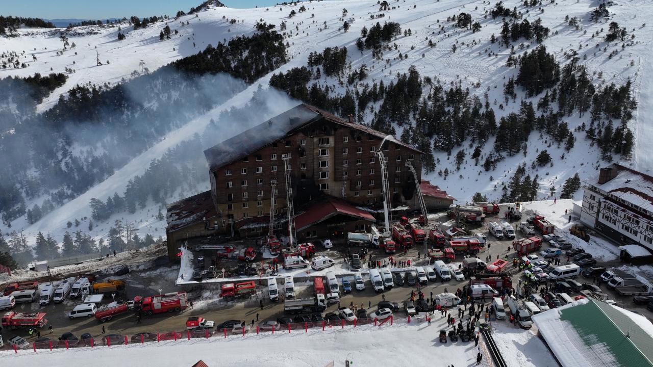 Kartalkaya'daki Otel Yangınına İlişkin 6 Zanlı Tutuklandı