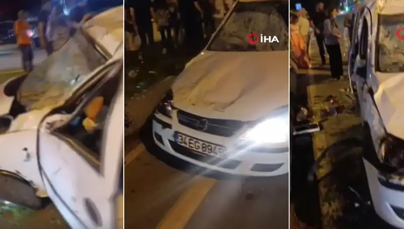 İstanbul’da Sahil Yolunda Ucuz Atlatılan Kazanın Ayrıntıları