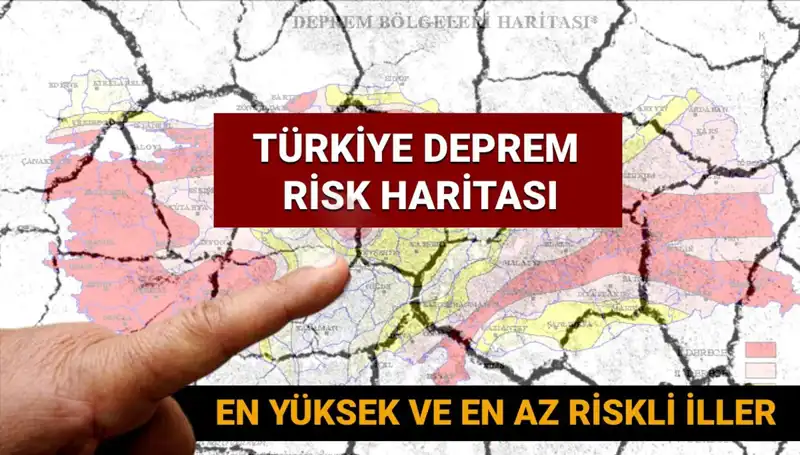 Türkiye'nin Deprem Riski Haritası 2025: Hangi İller Tehlike Altında?